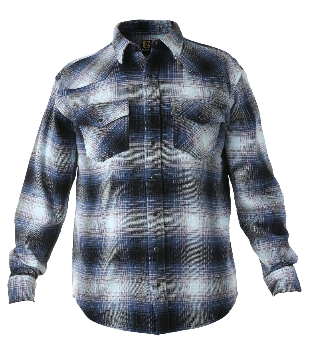 Navy / Light Blue Plaid