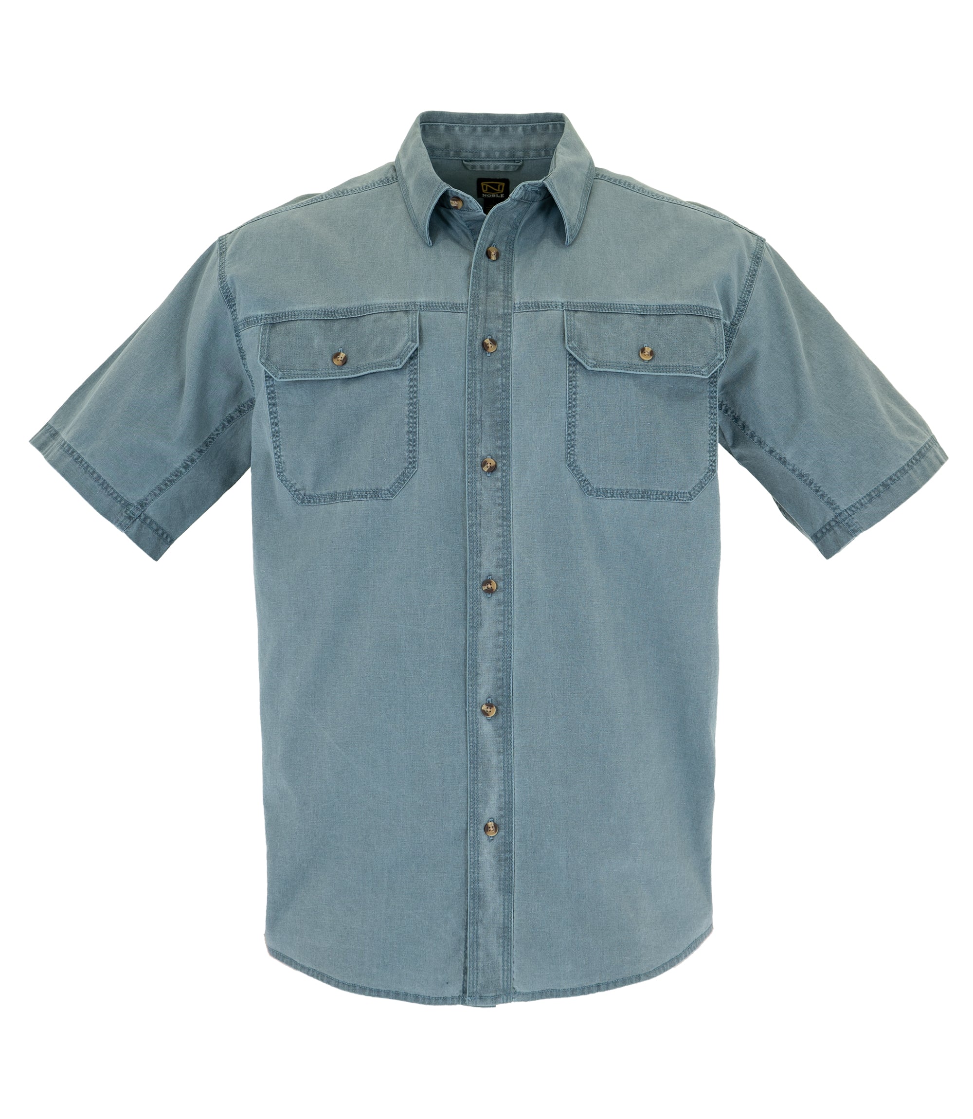 Men's Short Sleeve Weathered Work Shirt – Noble Outfitters