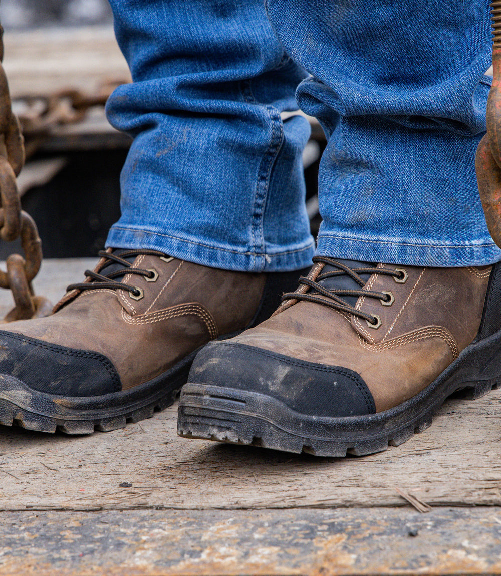 Men's Crew 6” Waterproof Steel Toe Work Boot